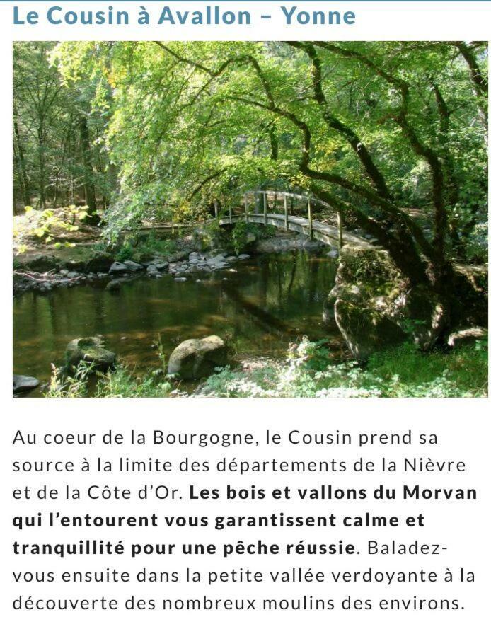 Gite De Chassigny Avallon Kültér fotó